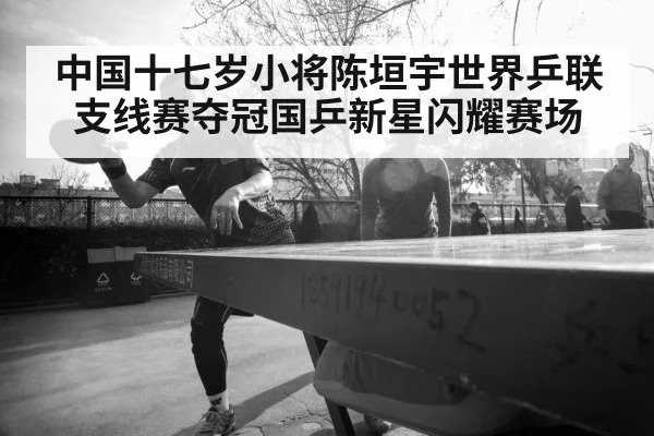 中国十七岁小将陈垣宇世界乒联支线赛夺冠国乒新星闪耀赛场